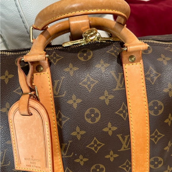 KEEP ALL 45 Louis Vuitton bag. Comes with lock and key key #306 and tag. - Picture 9 of 17